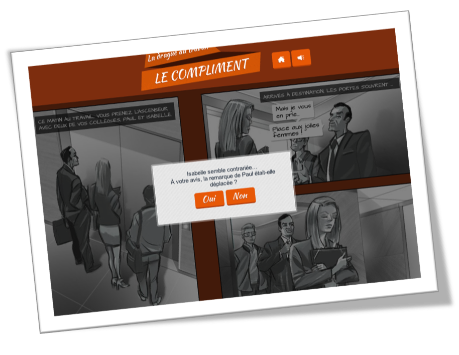 La drague au travail #5, sept. 2013 La drague au travail #5